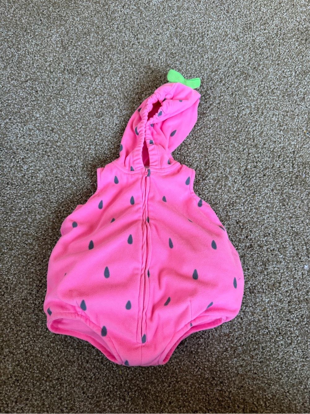 Carters Light pink Baby Strawberry Costume